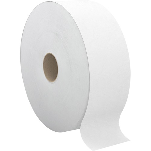 Cascades PRO Select Jumbo Toilet Paper - 2 Ply - 3.30" x 1900 ft - White - Fiber - Soft, Durable, Long Lasting, Strong, Chlorine-free - For Multi Surface, Multipurpose - 6 / Carton