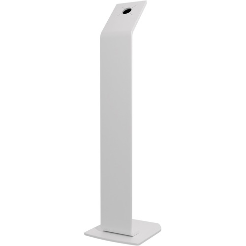 CTA Digital VESA Compatible Floor Stand for Kitting (White) - Up to 32" Screen Support - 14.97 kg Load Capacity - 50" (1270 mm) Height x 16" (406.40 mm) Width x 13.50" (342.90 mm) Depth - Floor - Steel - White