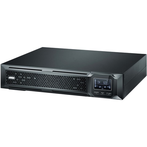 NRGence Professional Online 3000VA Rack/Tower UPS - 2U Rack/Tower - 3 Hour Recharge - 2.96 Minute Stand-by - 120 V AC Input - Serial Port - 8 x NEMA 5-20R, 1 x NEMA L5-30R
