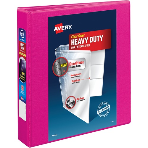 Avery® DuraHinge Ring Binder 1 1/2" Binder Capacity Letter 8 1/2