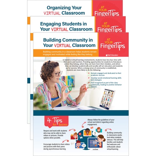 Shell Education Virtual Classroom Basics Set Printed Book - 4 Pages - Book - Grade K-12 - Multilingual