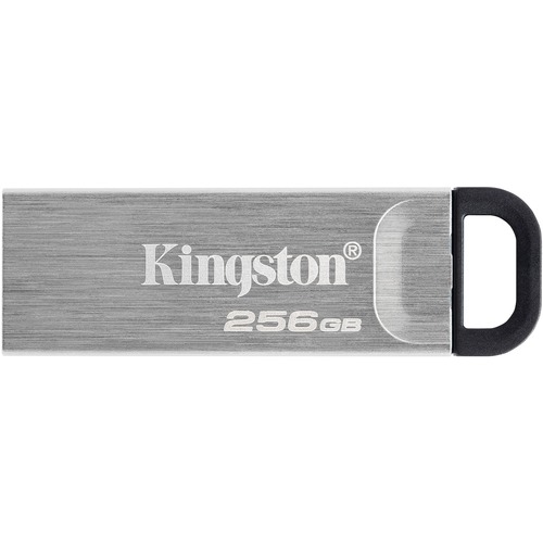 Kingston DataTraveler Kyson 256GB USB 3.2 (Gen 1) Type A Flash Drive - 256 GB - USB 3.2 (Gen 1) Type A - 200 MB/s Read Speed - 60 MB/s Write Speed - 5 Year Warranty - USB Drives - KINDTKN256GBCR