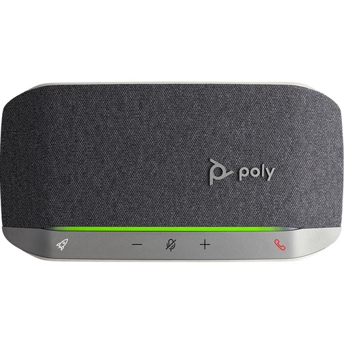 Poly Sync 20+ Portable Speakerphone, USB-A, Bluetooth for Smartphone , PC Connect via BT600 Bluetooth adapter - Wired/Wireless Bluetooth - Microsoft Teams - 3 Microphone(s)