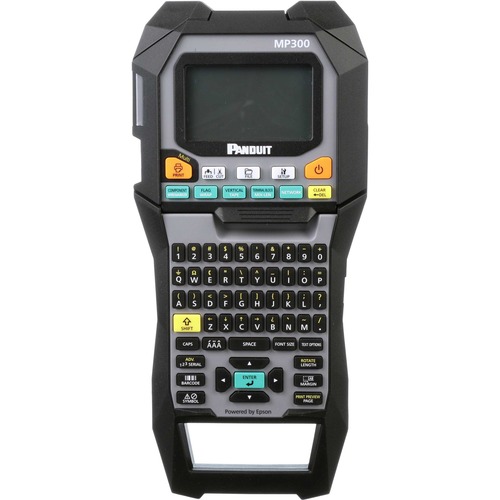 Panduit Mobile Thermal Transfer Printer - Monochrome - Portable - Label Print - USB - USB Host - US - Battery Included - With Cutter - 1.40 in/s Mono - 360 dpi - 1.50" Label Width - For PC