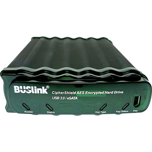 Buslink CipherShield CSE-18TG2C 18 TB Portable Hard Drive - External - USB 3.2 (Gen 2) Type C - 7200rpm - 256-bit Encryption Standard