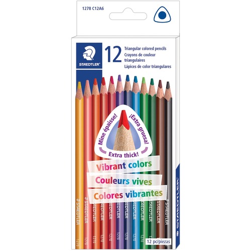 Staedtler Colouring Pencils - Assorted Lead - 12 / Box