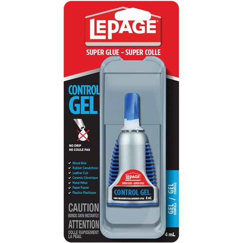 LePage Gel Super Glue - 4 mL - 1 Each = LEP2600197