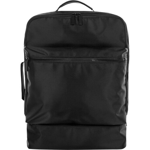 bugatti Carrying Case (Backpack) for 15.6" Notebook - Black - Polyester - Shoulder Strap, Trolley Strap, Handle - 17" (431.80 mm) Height x 12" (304.80 mm) Width x 6" (152.40 mm) Depth - 1 Pack -  - BUG805334