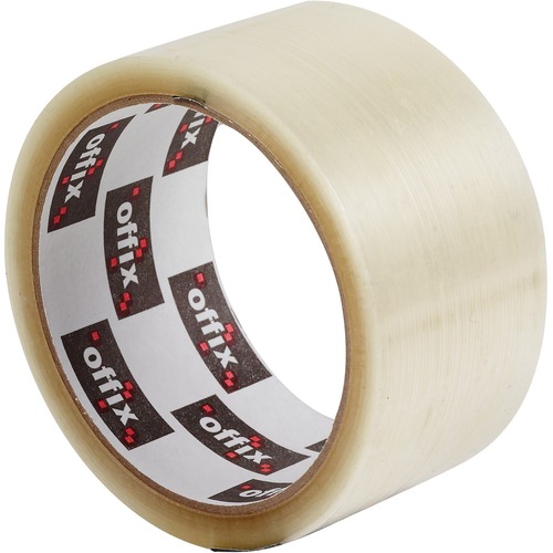 Offix Packaging Tape - 54.7 yd (50 m) Length x 2" (50.8 mm) Width - 6 / Pack