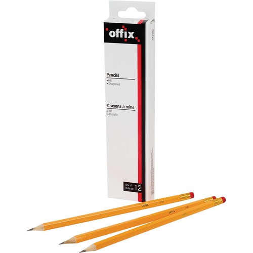 Offix Pencils - HB Lead - 12 / Box = NVX343392