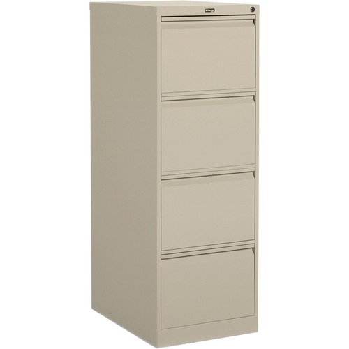Offices To Go 4 Drawer Legal Width Vertical File - 18.2" x 25" x 52" - 4 x Drawer(s) for File - Legal - Vertical - Ball-bearing Suspension, Lockable, Pull-out Drawer - Nevada