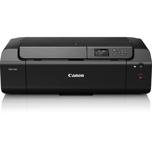 Canon PIXMA PRO-200 Desktop Inkjet Printer - Color - 4800 x 2400 dpi Print - Ethernet - Wireless LAN - Wireless PictBridge, Apple AirPrint, Canon Mobile Printing, Mopria, PIXMA Cloud Link - Photo Print - Fast Ethernet - USB