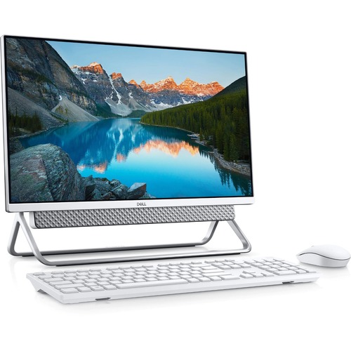 Dell Inspiron 24 5000 5400 All-in-One Computer - Intel Core i5 11th Gen i5-1135G7 - 8 GB - 512 GB SSD - 23.8" Full HD Touchscreen - Desktop - Silver - Intel Chip - 1920 x 1080 - Windows 10 Home 64-bit - IEEE 802.11ax