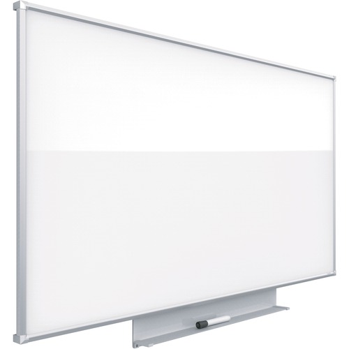 Quartet Silhouette Dry-Erase Board, Nano Clean, 50" x 28" - 50" (4.2 ft) Width x 28" (2.3 ft) Height - Horizontal/Vertical - 1 Each - Dry-Erase Boards - QRT99210