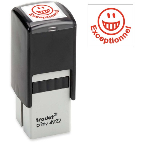 Printy Self-inking Stamp - Message Stamp - "EXCEPTIONNEL"