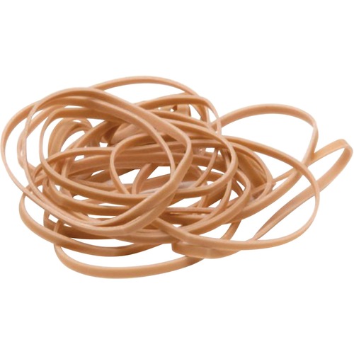 Merangue Rubber Band - 1.75" (44.45 mm) Length x 62 mil (1.57 mm) Width - Latex-free, Durable, Elastic - 1 Pack - Natural