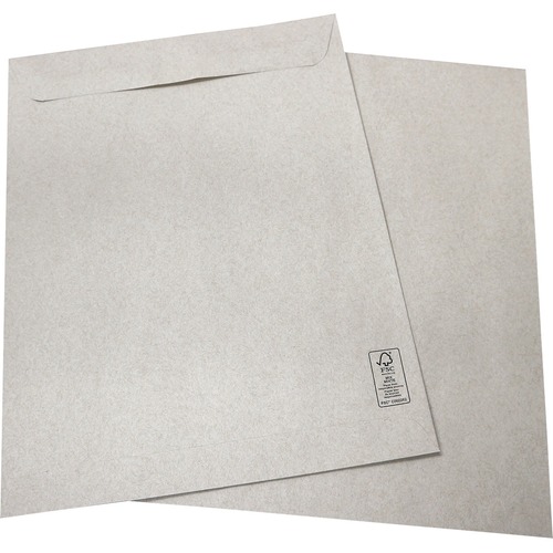 Supremex Envelope - 24 lb - Peel & Seal - 100 / Pack - Natural Kraft