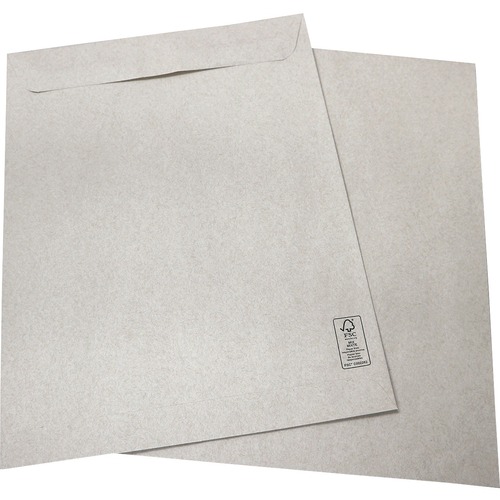 Supremex Envelope - 24 lb - Peel & Seal - 100 / Pack - Natural Kraft