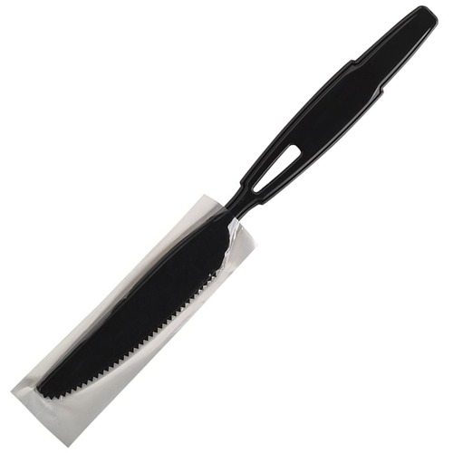 GP Pro Dixie Ultra Smartstock Series-W Heavyweight Fork Refill - 960/Carton - Knife - 1 x Knife - Disposable - Black