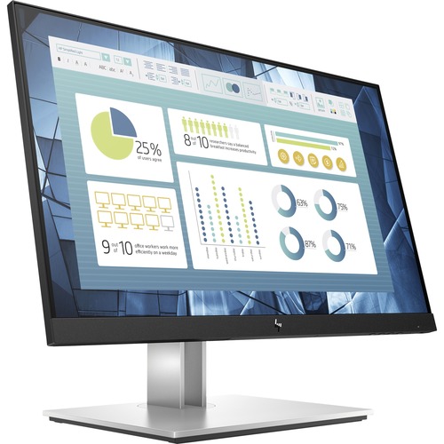 HP E22 G4 22" Class Full HD LCD Monitor - 16:9 - Black, Silver - 21.5" Viewable - In-plane Switching (IPS) Technology - LED Backlight - 1920 x 1080 - 250 Nit Typical - 5 ms - On/Off (with OD) Refresh Rate - HDMI - VGA - DisplayPort
