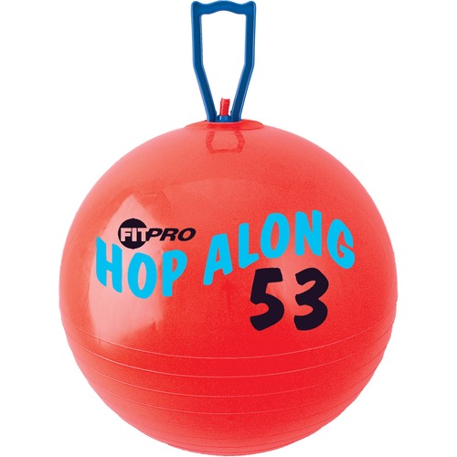 Champion Sports 53 cm Fitpro Hop Along Ball - Red