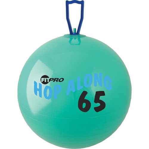 Champion Sports 65 cm Fitpro Hop Along Ball - Green