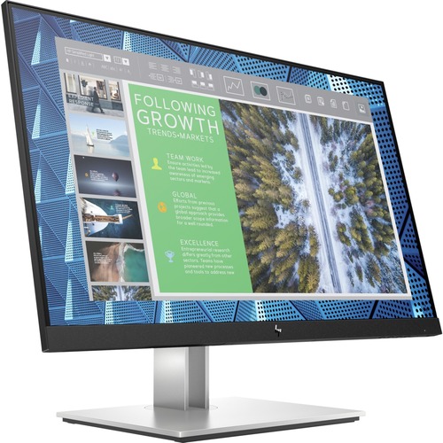HP E24q G4 24" Class QHD LCD Monitor - 16:9 - 23.8" Viewable - In-plane Switching (IPS) Technology - LED Backlight - 2560 x 1440 - 250 Nit - 5 ms - GTG (OD) Refresh Rate - HDMI - VGA - DisplayPort - USB Hub