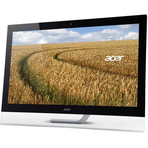 Acer T272HUL 27" LCD Touchscreen Monitor - 16:9 - 5 ms - 27" Class - 2560 x 1440 - WQHD - IPS Technology with Advanced Hyper Viewing Angle (AHVA) - Adjustable Display Angle - 1.07 Billion Colors - 350 Nit - LED Backlight - Speakers - DVI - HDMI - USB - Di