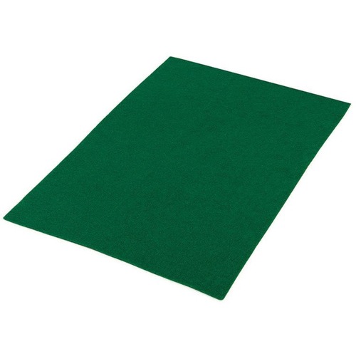 DBLG Import Felt Sheets 9 12" Green - Flannel Board - 9" (228.60 mm)Width x 12" (304.80 mm)Length - 10 / Bag - Green - Felt