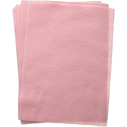 DBLG Import Felt Sheets 9 12" Pink - Flannel Board - 9" (228.60 mm)Width x 12" (304.80 mm)Length - 10 / Bag - Pink - Felt