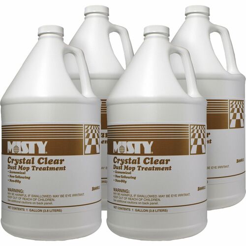 Amrep Apply Crystal Clear Deep Mop Treatment - Ready-To-Use - 128 fl oz (4 quart) - Grapefruit Scent - 4 / Carton - Non-abrasive, Oil-free, Low Odor - Crystal Clear