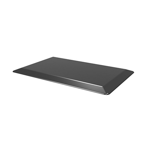 Heartwood Anti-fatigue Mat - Floor - 29" (736.60 mm) Width x 19.50" (495.30 mm) Depth x 1" (25.40 mm) Thickness - Rectangle - PVC Leather, High-density Polyurethane (HDPU) - Black