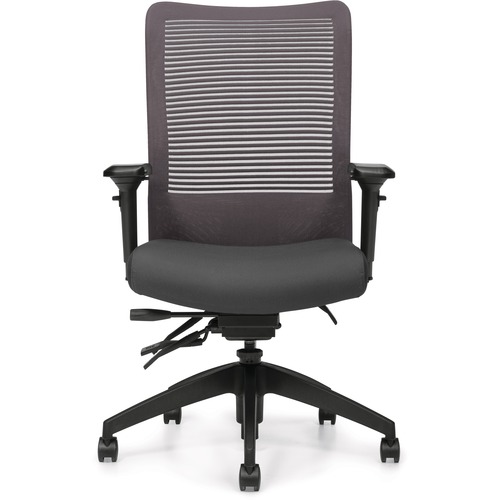 Offices To Go Archer II | Mesh High Back & Upholstered Seat Multi-Tilter - Mesh Seat - Mesh Back - High Back - 5-star Base - Grand - Fabric - Yes - 1 Each - Task Chairs - GLBMVL1895WA50