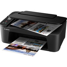 Canon PIXMA TS3420 Wireless Inkjet Multifunction Printer - Color - Copier/Printer/Scanner - 4800 x 1200 dpi Print - Color Flatbed Scanner - 600 dpi Optical Scan - Wireless LAN - Wireless PictBridge, Apple AirPrint, Google Cloud Print, PIXMA Chat Print, PIXMA Cloud Link, Canon PRINT Application, Mopria Print Service - USB - For Plain Paper Print