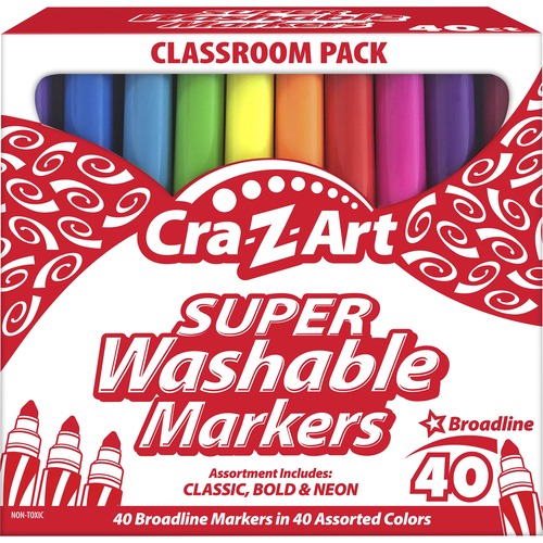Picture of Cra-Z-Art Super Washable Broadline Markers Pack