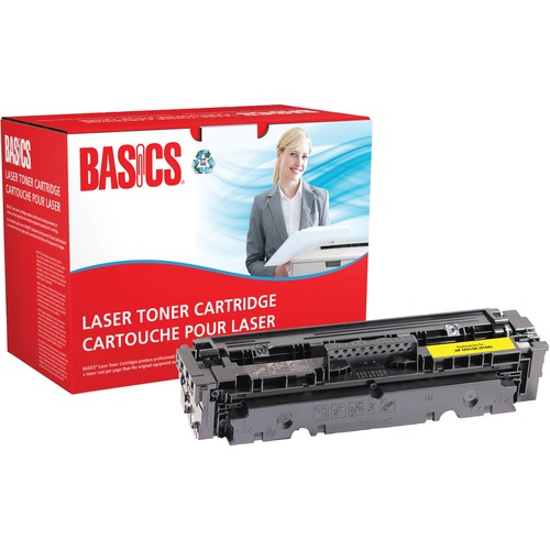 Basics Remanufactured Toner Cartridge - Alternative for HP 410A - Yellow - Laser - 2300 Pages