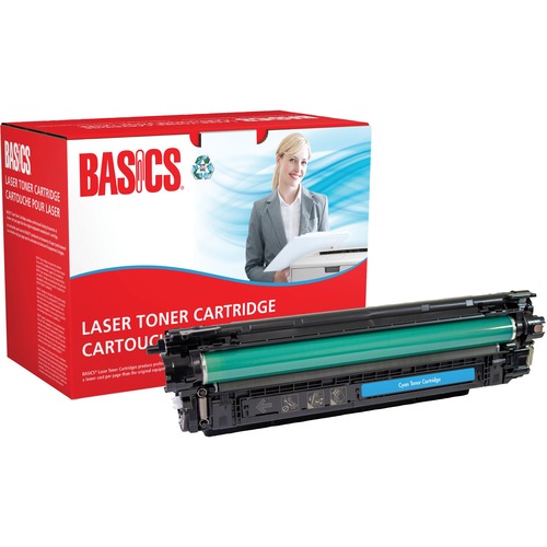 Basics Remanufactured Toner Cartridge - Alternative for HP - Cyan - Laser - High Yield - 9500 Pages