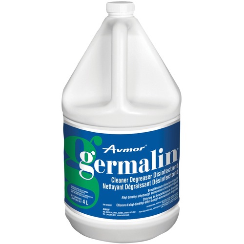 Avmor Germalin Cleaner Degreaser Disinfectant - Liquid - 135.3 fl oz (4.2 quart) - 4