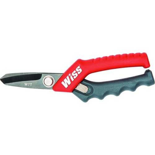 Wiss Scissors - 3" (76.20 mm) Cutting Length - 9.75" (247.65 mm) Overall Length - Titanium Coated - Sharp Tip - Scissors - WISW7T