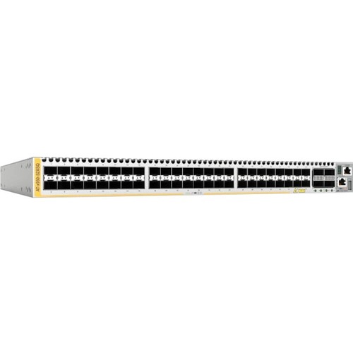 Allied Telesis x950-52XSQ Layer 3 Switch - Manageable - 10 Gigabit Ethernet, 100 Gigabit Ethernet - 10GBase-X, 100GBase-X - 3 Layer Supported - Modular - 266.10 W Power Consumption - Optical Fiber - 1U High - Rack-mountable