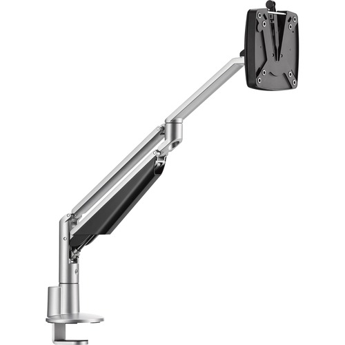 Novus CLU Duo 990+2019+000 Mounting Arm for Monitor - Silver - 1 Display(s) Supported - 15 lb Load Capacity - 75 x 100 - Aluminum, Metal, Plastic - 1 / Carton