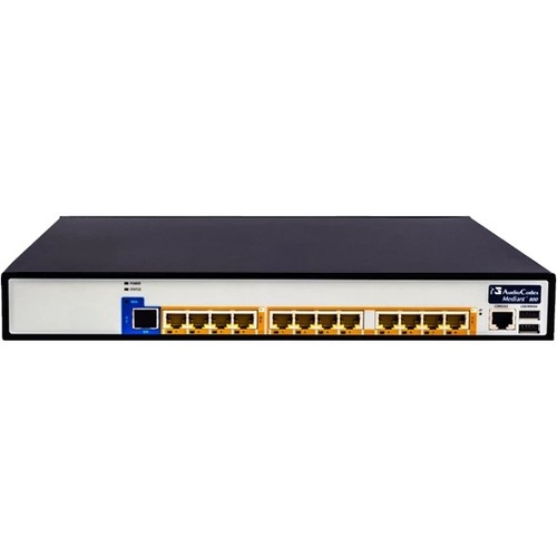 AudioCodes Hybrid SBC and Media Gateway - 4 x FXS - Gigabit Ethernet - E-carrier, T-carrier - 1U High - Rack-mountable, Desktop