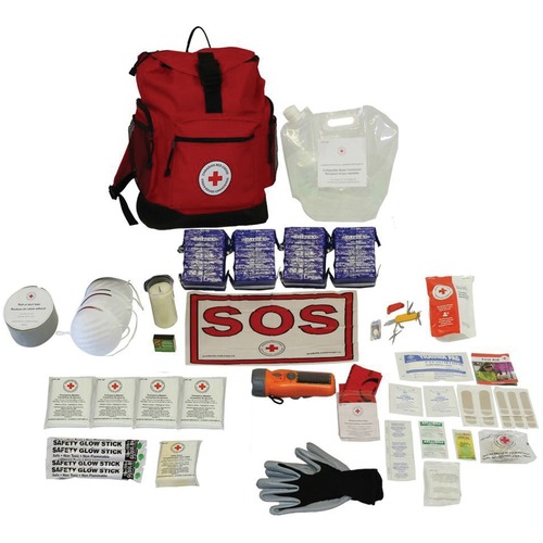 HAWKTREE HWK00007 - Canadian Red Cross Basic Emergency Preparedness Kits - 1 Each