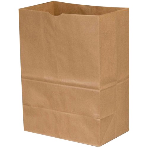 Sparco Storage Bag - 12" (304.80 mm) Width x 7" (177.80 mm) Depth - Brown - Paper - 500/Box - Food, Breakroom - Food Storage Bags/Wraps - UWW12717X6000