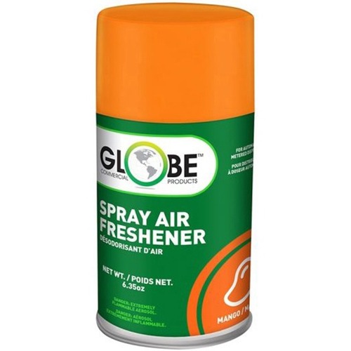 Globe Air-Pro Metered Spray Refill 180gr - Mango - Spray - 169901.08 L - 187.79 mL - Mango - 12 Pack - Odor Neutralizer