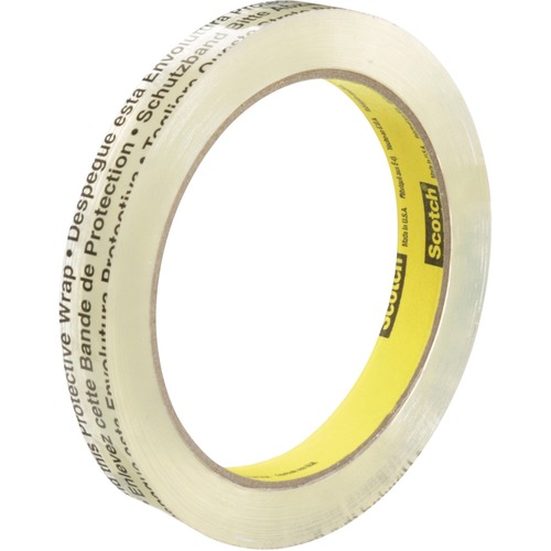 Scotch Double Sided Tape, 665-DBL, 3/4 in x 36 yd (19 mm x 33 m) - 36.1 yd (33 m) Length x 0.75" (19 mm) Width - 1 Roll - Transparent