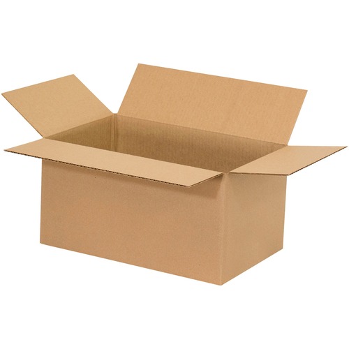 Spicers Paper Heavy Duty Boxes Kraft - External Dimensions: 12" Width x 9" Depth x 9" Height - Heavy Duty - 48 ECT - Kraft - Recycled - 15 / Pack