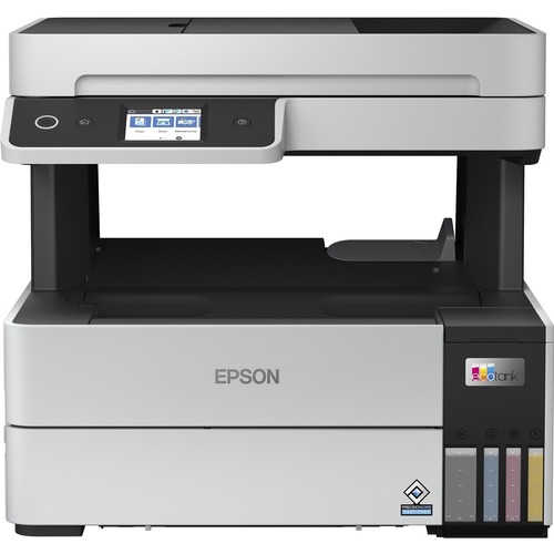 Epson EcoTank Pro ET-5170 Inkjet Multifunction Printer-Color-White-Copier/Fax/Scanner-4800x1200 dpi Print-Automatic Duplex Print-33000 Pages-250 sheets Input-Color Flatbed Scanner-1200 dpi Optical Scan-Color Fax-Wireless LAN - Copier/Fax/Printer/Scanner -