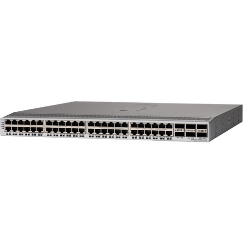Cisco Nexus 93108TC-FX3P Ethernet Switch - 48 Ports - Manageable - 10 Gigabit Ethernet, 100 Gigabit Ethernet - 10GBase-T, 100GBase-X - 3 Layer Supported - Modular - Optical Fiber, Twisted Pair - 1U High - Rack-mountable