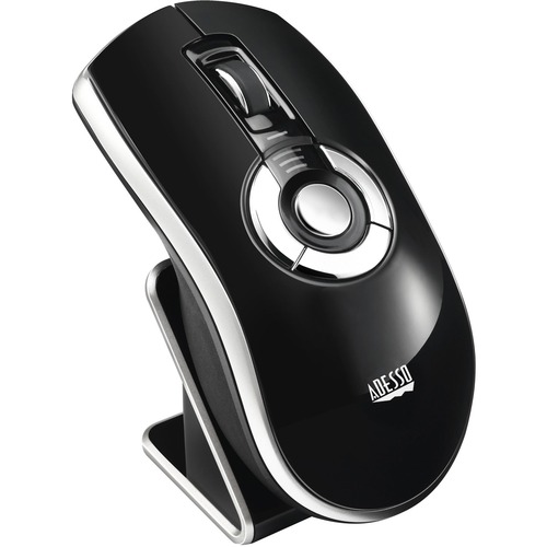 Adesso iMouse P20 Mouse/Presentation Pointer - Wireless - Radio Frequency - 2.40 GHz - Rechargeable - USB - Symmetrical - Mice - ADEIMOUSEP20